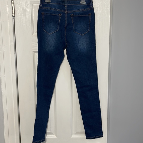 High waisted destroyed skinny jeans - Picture 4 of 5